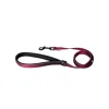 MARTIN SELLIER Laisse chien nylon 25 mm / 100 cm bordeaux soie