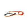 MARTIN SELLIER Laisse chien nylon 16mm / 120cm orange