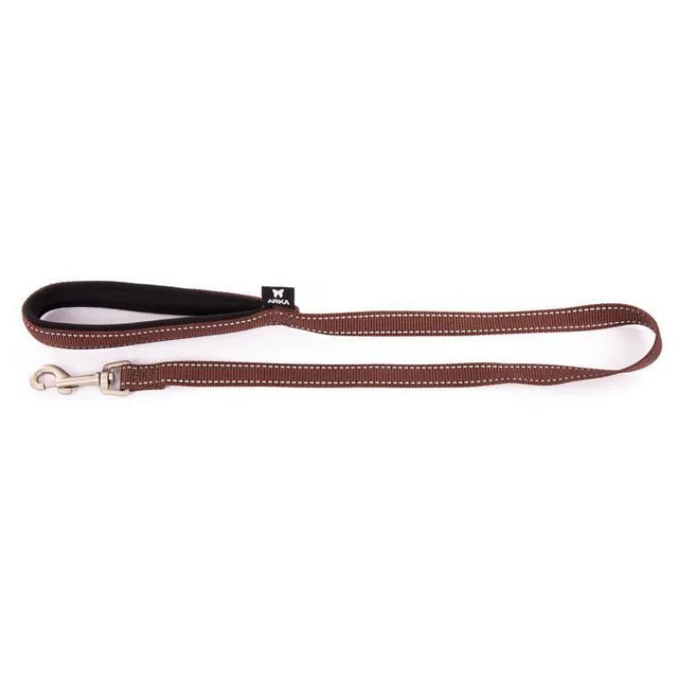 MARTIN SELLIER Laisse Neo+ pour chien coloris marron 1,5x100 cm