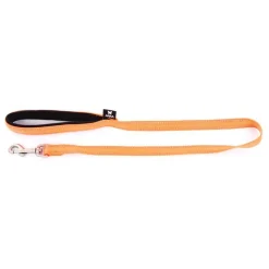 MARTIN SELLIER Laisse orange avec poignée en néoprène Neo+ - 20/100 cm