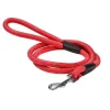 BOBBY Laisse pour chien coloris rouge en nylon rond Walk – Taille unique