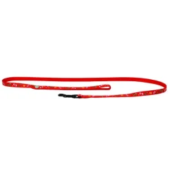 MARTIN SELLIER Laisse réglable carnaval rouge en nylon