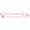 MARTIN SELLIER Laisse ronde 3 positions coloris rose - 1,3x190 cm
