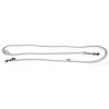 MARTIN SELLIER Laisse ronde 3 positions coloris gris - 1,3x190 cm