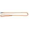 MARTIN SELLIER Laisse ronde pour chien coloris orange 1,3 cm x 1 m