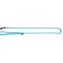 MARTIN SELLIER Laisse ronde turquoise 1,3x100 cm