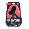 MARTIN SELLIER Laisse rétractable rouge Instinct Cordon - taille M