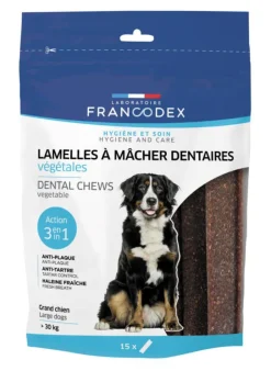 FRANCODEX Lamelles chiens +30kg X10