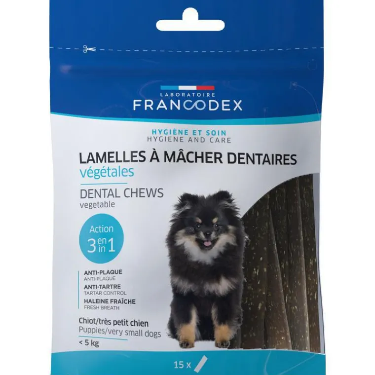 FRANCODEX Lamelles pour chiens XS 114 g