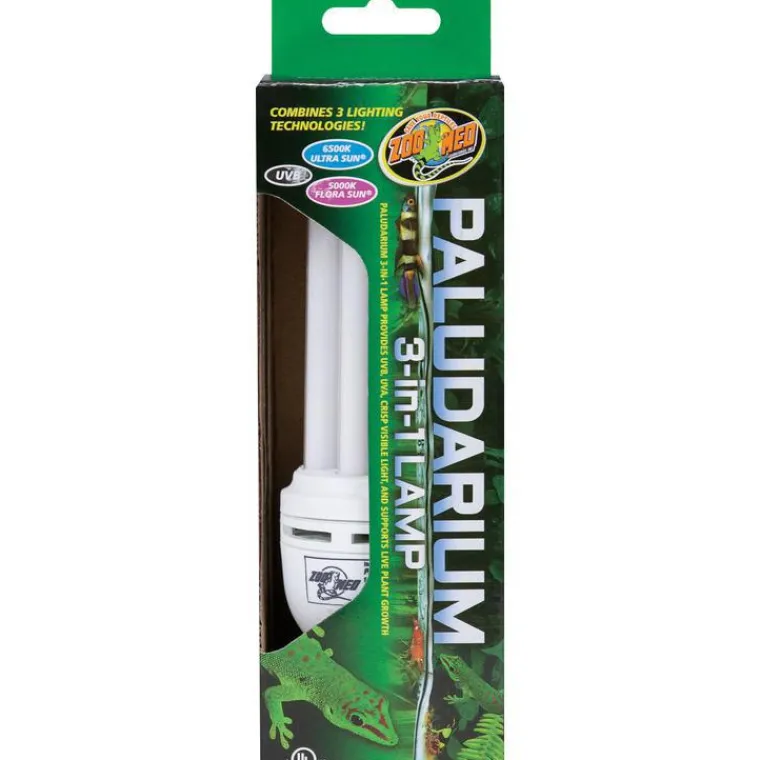 ZOLUX Lampe 3 en 1 blanche pour paludarium