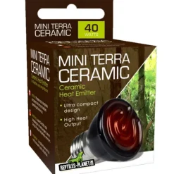 REPTILE PLANET Lampe céramique pour terrarium Mini Terra Ceramic 40W