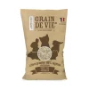GRAIN DE VIE Litière granulée 100% végétale et compostable pour tous les animaux - 7,7 L