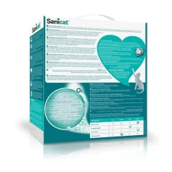 SANICAT Litière pour chat Active White – 10 L