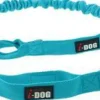 I-DOG Longe de traction pour chien puissant coloris bleu Cani-Bike Opale - 240 cm