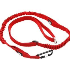 I-DOG Longe de traction pour chien coloris rouge Confort Trek