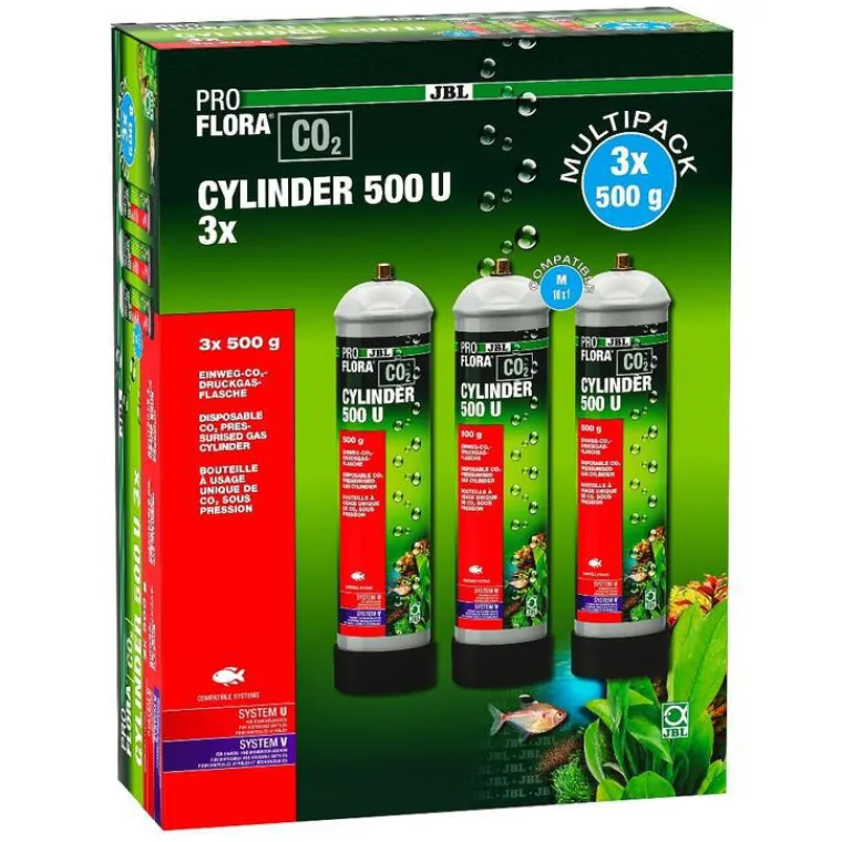 JBL Lot de 3 bouteilles proflora vert 3 x 500 g