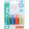 ZOLUX Lot de 4 diffuseurs d’air cylindriques 2.5 cm