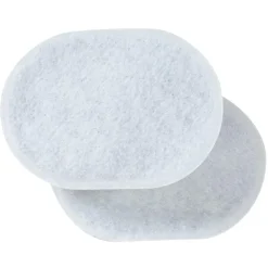 ZOLUX Lot de 2 filtres pour la fontaine à eau Iguazu pour chat et petit chien coloris blanc