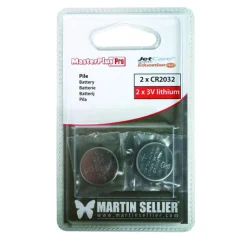 DYNAVET Lot de 2 piles CR2032 pour télécommande Jet Care ou DOGCONTROL Spray