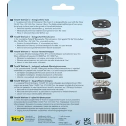 TETRA Lot de 2 éponges BioFoam pour aquarium, compact et biodégradable, - modèle Small