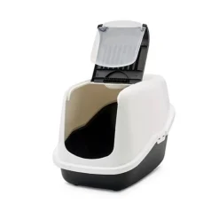 SAVIC Maison de toilette Nestor blanc noir
