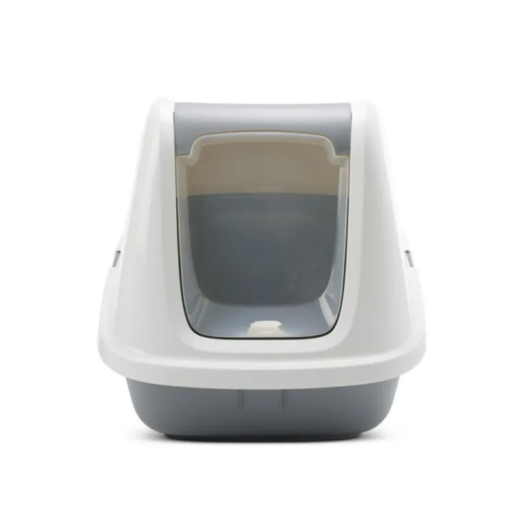 SAVIC Maison de toilette pour chat Nestor Giant coloris blanc en plastique