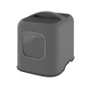 ROTHO Maison de toilette pour chat coloris anthracite Rhoto Biala - 44,3 x 39,50 x 51 cm