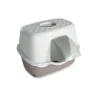 ZOLUX Maison de toilette pour chat taupe avec auvent Smart - 54,4 x 56 x 39 cm