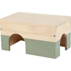 ZOLUX Maison en bois pour lapin coloris vert Neolife – Taille XL