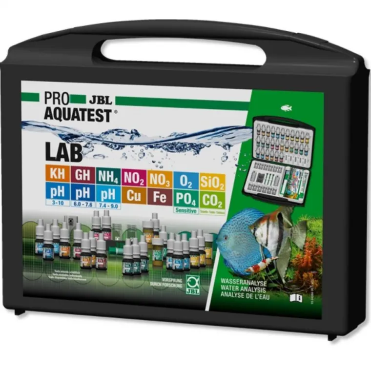 JBL Mallette tests aquarium 14 tests - ProAquaTest Lab