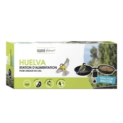 CENTRE DU CLOSEAU Mangeoire pour balcon Hamiform Huelva - 2 coupelles