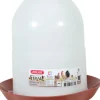 ZOLUX Mangeoire silo pour basse-cour en plastique coloris rouge Ma petite ferme - 2 kg