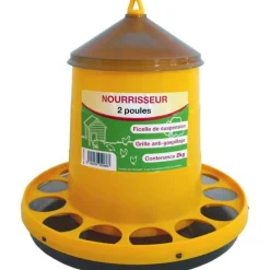 DISTRIGALLI Mangeoire trémie de 2 kg pour 2 poules