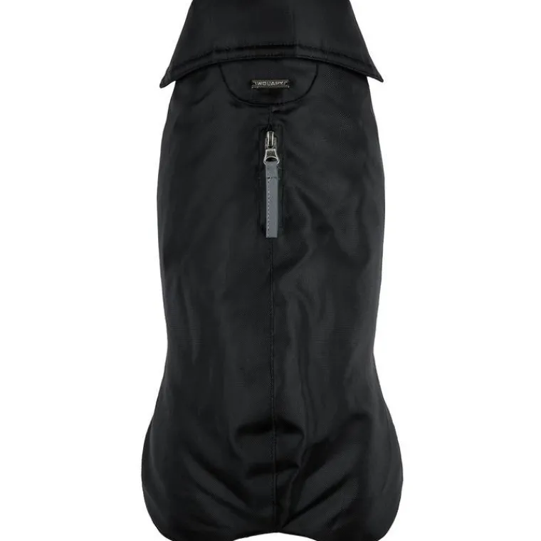 WOUAPY Manteau imperméable pour chien noir polyester – Taille 80