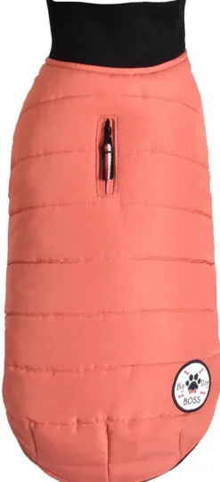 BOBBY Manteau pour chien molosse coloris rose blush Costaud – B44L