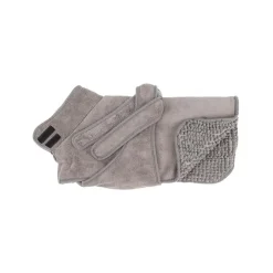 SCRUFFS Manteau ultra absorbant pour chien coloris gris Noodle - Taille S