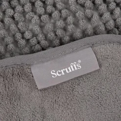 SCRUFFS Manteau ultra absorbant pour chien coloris gris Noodle - Taille S