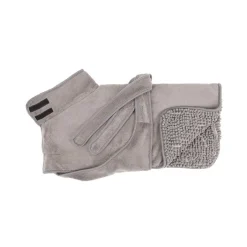 SCRUFFS Manteau ultra absorbant pour chien coloris gris Noodle - Taille M