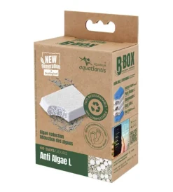 AQUATLANTIS Masse filtrante pour aquarium coloris blanc B-Box anti-algues - Taille L