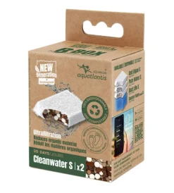 AQUATLANTIS Masses filtrantes pour aquarium coloris blanc B-Box cleanwater - Taille S x 2