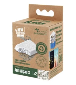 AQUATLANTIS Masses filtrantes pour aquarium coloris blanc B-Box anti-algues - Taille S x 2