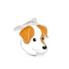 MYFAMILY Médaille colors pour jack russel marron