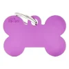 MYFAMILY Médaille en aluminium violet Basic grand os