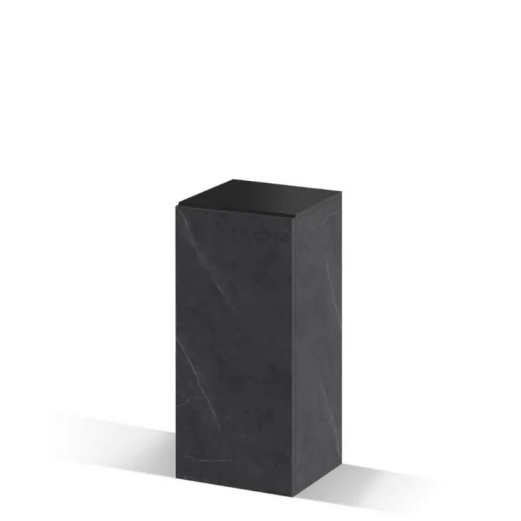 CIANO Meuble pour aquarium Emotions Pro 40 noir marbré - 40 x 40 x 138 cm