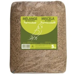 CEDEV Mélange pour Perruches Premium en sac de 5 kg