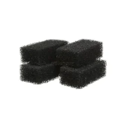 BLUE CORAL Mousse au charbon actif pour filtre TETRA CF 400/600 Plus - lot de 4 pièces