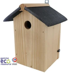 NATURES MARKET Nichoir Le nid douillet - Ouverture Ø 28 mm