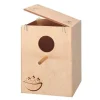 FERPLAST Nid pour oiseaux en bois Nido extra large – 33 x 26 x 25 cm
