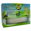 TYROL Nid pour oiseaux en fibres de coton coloris blanc – 50 g