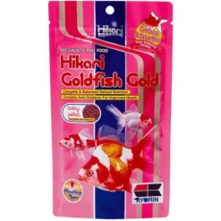 AQUADISTRIB Nourriture à base d'or pour poissons d'aquarium bébé, HIKARI AQUARIUM Gold - 300g